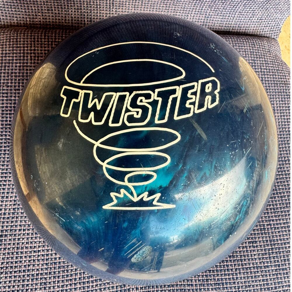 Vintage Brunswick Twister Bowling Ball 11.13 lbs Retro Bowling Collectible
